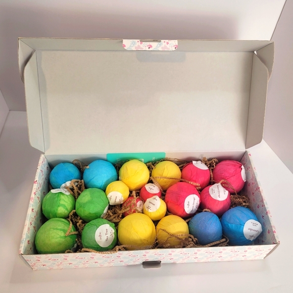 20 pcs Anjou Natural Bath Bombs SPA Essential Oils Relaxing Birthday Mother Gift - Picture 7 of 7